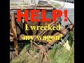 Schuttler Wagon Wheel Emergency Repairs | Wheelwright