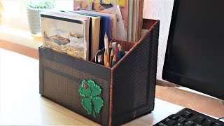 #DIY/ НИКОГДА НЕ ВЫБРАСЫВАЮ СТАРЫЕ КОРОБКИ, ДЕЛАЮ ИЗ НИХ ПОЛЕЗНЫЕ ВЕЩИ/ SHOE BOX ORGANIZER/ 鞋盒收納盒