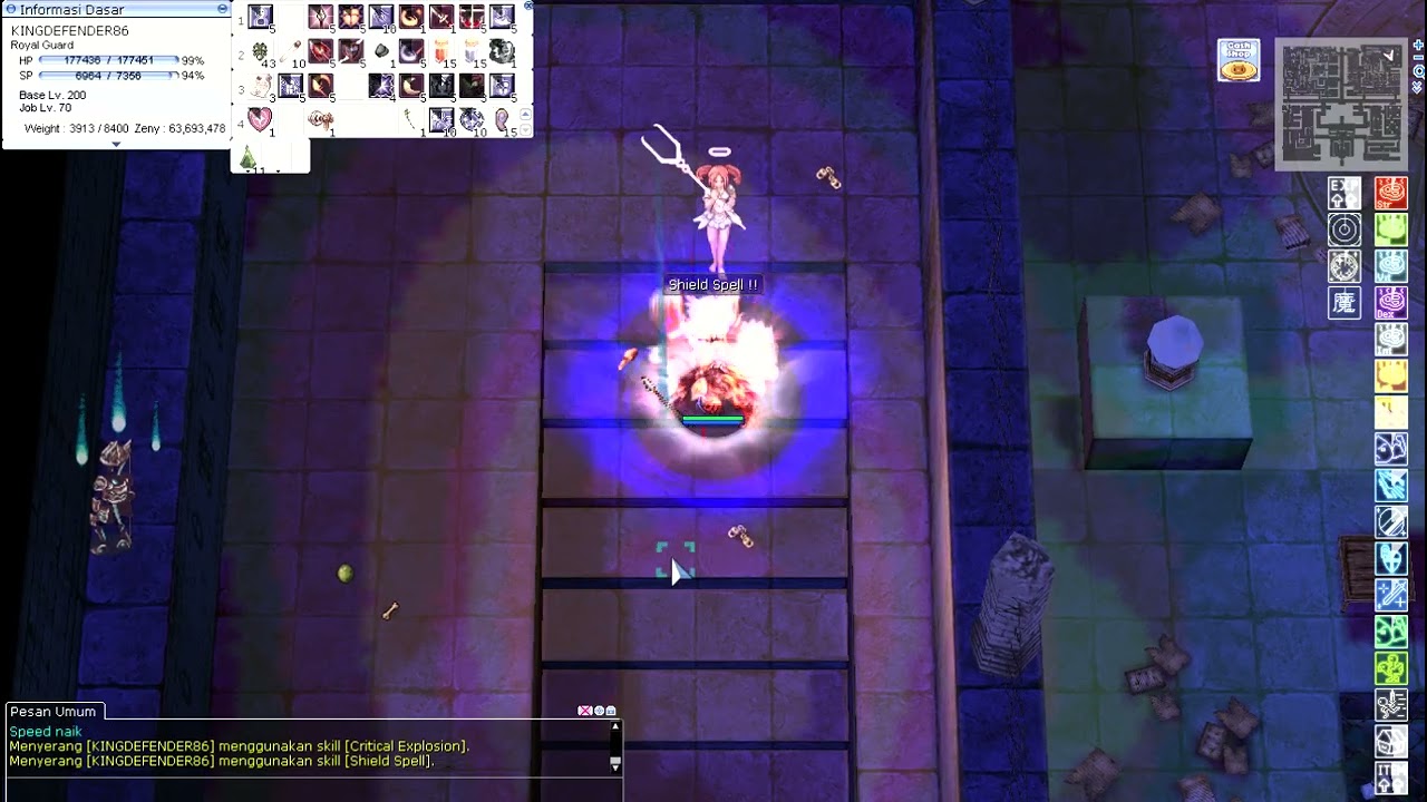 Cannon Spear Vs Corrupted Spider Queen MVP 