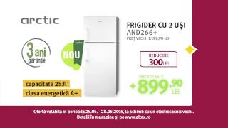 Reclamă Altex Frigider Arctic Mai 2015