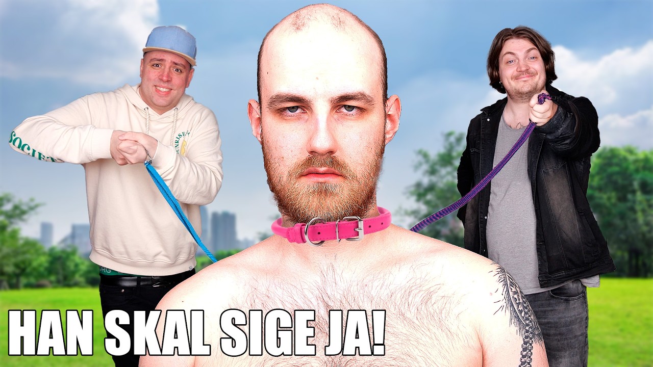 HAN MÅ KUN SIGE JA EN HEL DAG!