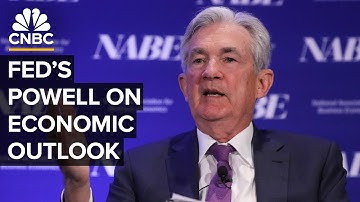 Federal Reserve Chair Powell speaks at the NABE annual meeting on economic outlook — 10/14/25