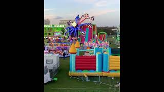 POV You’re at the FUNFAIR FAIRGROUND, Travelling funfair, Touring fun fair, rides, carnival