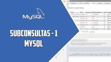 MYSQL – Subconsultas I  - Video 30