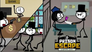 Prison Escape: Stickman Story Part 1 Levels 1-10