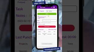 OnTime Work Time app | How to use the work time app | Log work & billable hours