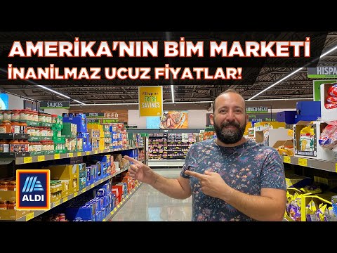 Amerika’nın BİM Marketi | İnanılmaz Uygun Fiyatlar! ALDI Market