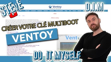 Comment  Créer votre clé USB Multiboot avec Ventoy - Multi-ISO Bootable USB from ISO with Ventoy