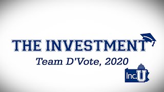 Team D'Vote Startup Pitch for Inc. U The Investment 2020