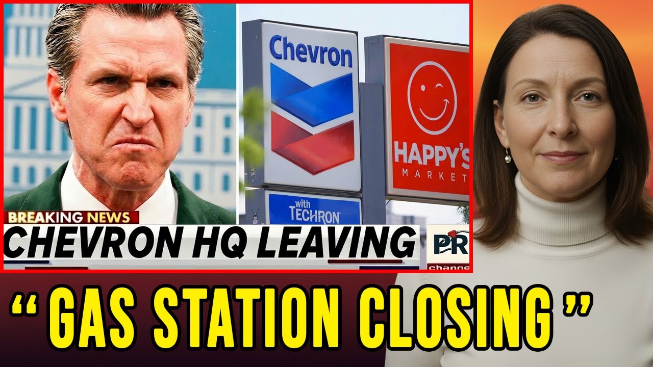 California Governor PANICS as Chevron Headquarters Officially Leaves California | Victoria Davis