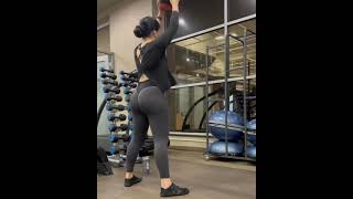 Girls At Gym (Glutes Workout by Beautiful💕Girl) /Fitness Girl 💪