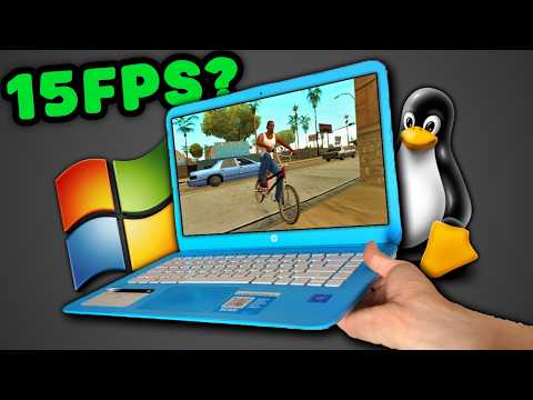 Neither WINDOWS nor LINUX can save this BOTTOM-OF-THE-BARREL LAPTOP 💀