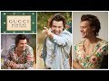 Harry Styles leading the Gucci Mémoire d’une Odeur Perfume Campaign