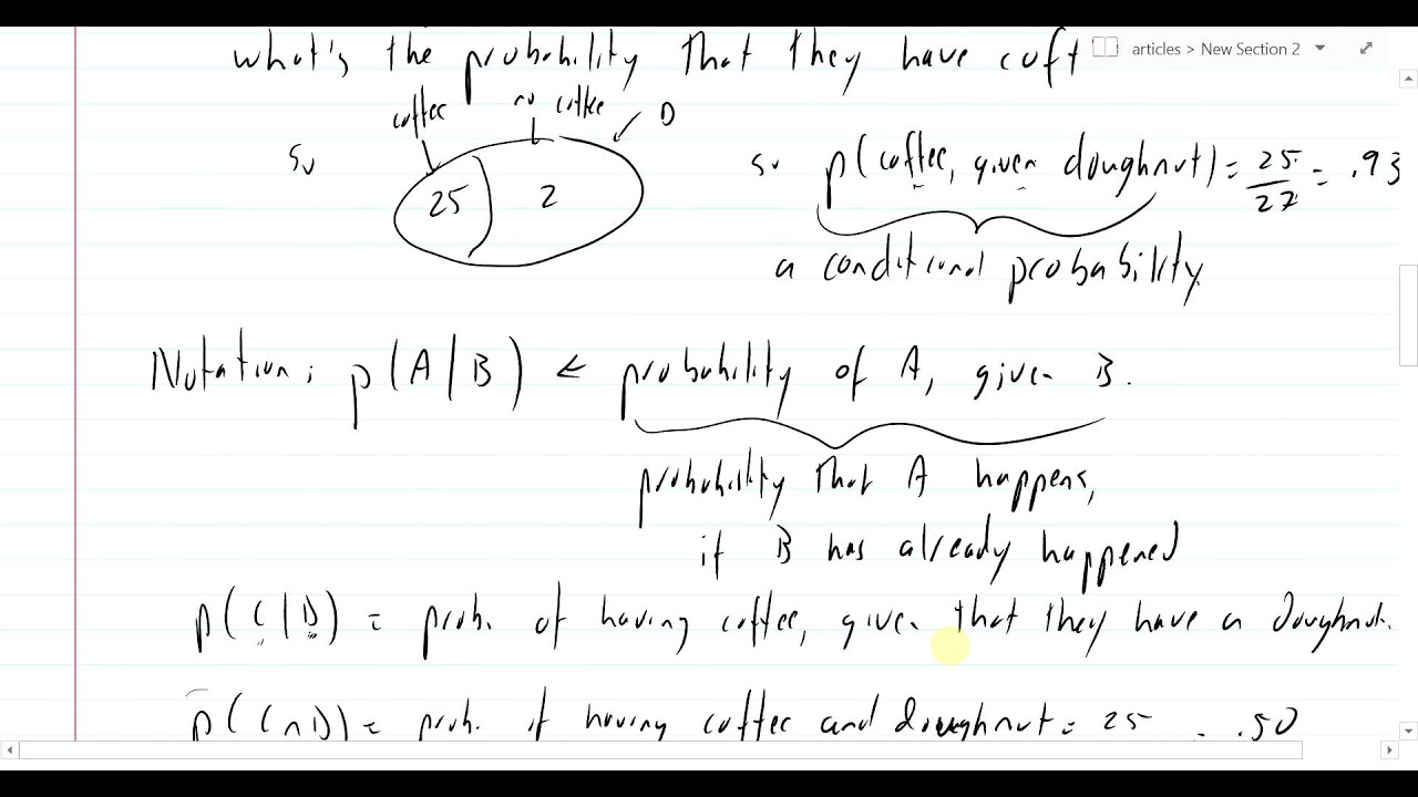 Math 196 Section 8 3 Conditional Probability and Independence