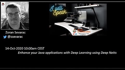 Enhance your Java applications with Deep Learning using Deep Netts