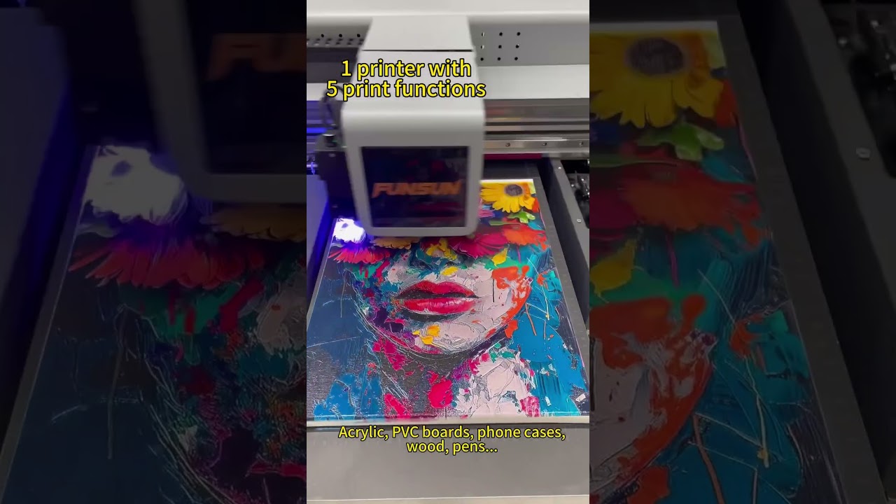 1 printer with 5 printing functions!