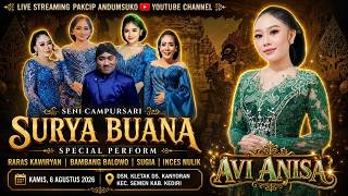 🔴 Live Campursari SURYA BUANA BT. AVi ANiSA / 06-08-2026 / Kletak Kanyoran Semen Kediri