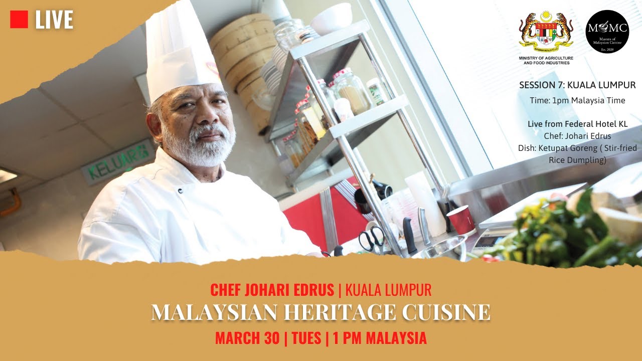 Stir-Fried Rice Dumplings (Ketupat Goreng) w/Chef Jo Edrus [Malaysian Heritage Cuisine 7]