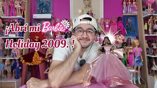 ¡ABRÍ mi Barbie Holiday 2009!