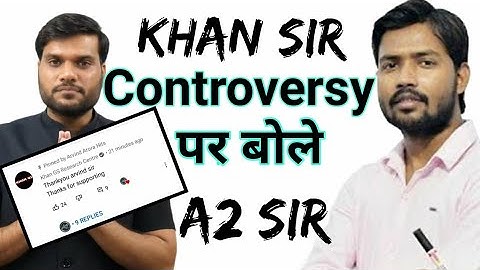 Khan Sir Controversy पर क्या बोले A2 Sir | Arvind Arora Hits | A2 Motivation