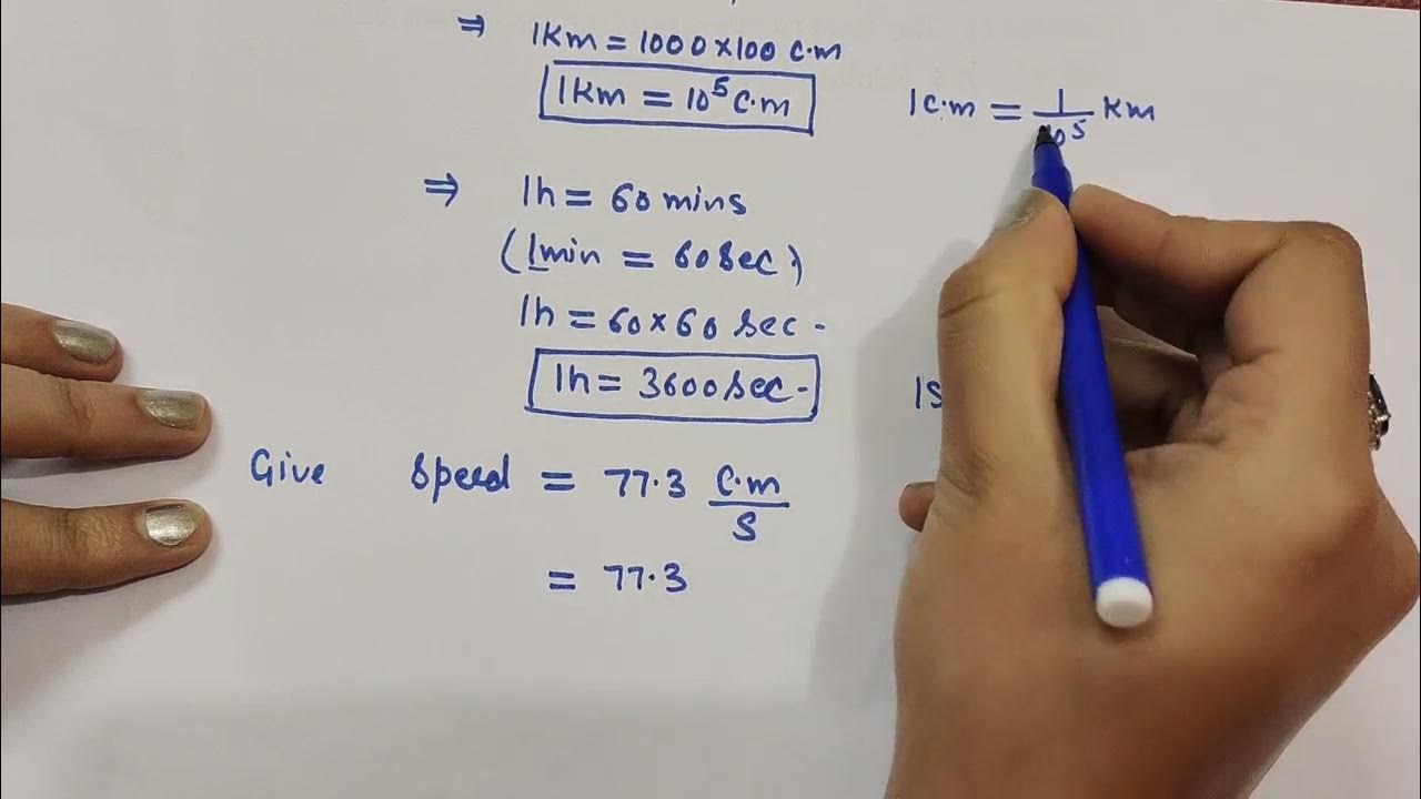 How To Convert Cm s Into Km h Some Basic Concept Of Chemistry YouTube how-to-convert-cm-s-into-km-h-some-basic-concept-of-chemistry-youtube