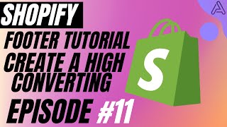 How To Build A High Converting Shopify Store Tutorial: Footer Setup