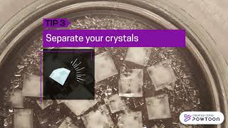 Crystal Growing Tips Stars Crystal Growing Compeion