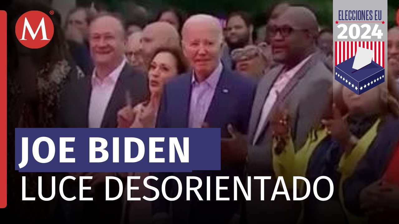 Despistes de Joe Biden causan inquietud en votantes previo a elecciones en EU