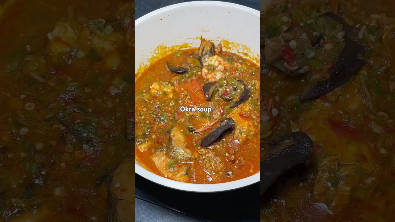 Okra soup recipe 