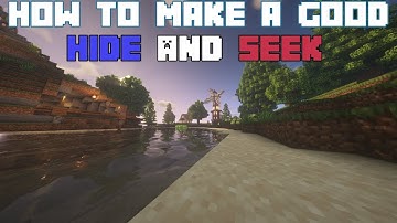 How to make a hide and seek map - Minecraft tutorial