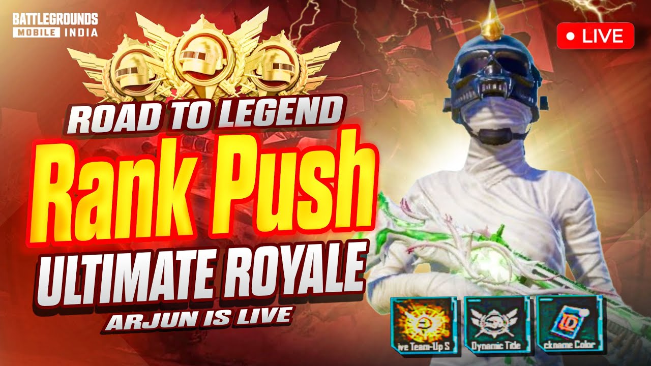 BGMI 3.9 Update LIVE 🔥 | Transformers Event Gameplay | New Features, Hoverboard & Arena | Rank Push!