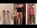 Crossdressing outfit compilation #femboy #latex #highheels #crossdresser  #maletofemale #leggings