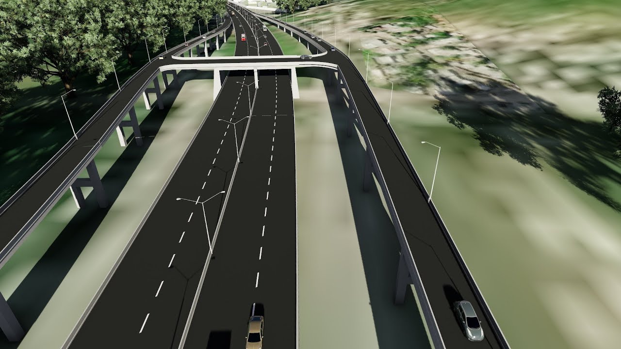 Mandela Highway Improvement Project 3d Concept Mandela Highway Improvement Project 3d Concept