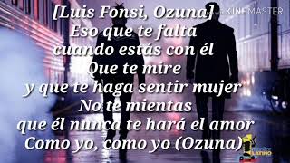 Luis Fonsi Ft Ozuna - Imposible Letra 