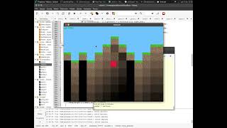 Generating voxel terrain with just the random function