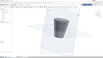 Onshape Revolve Tutorial