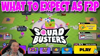 What To Expect As F2P in Squad Busters