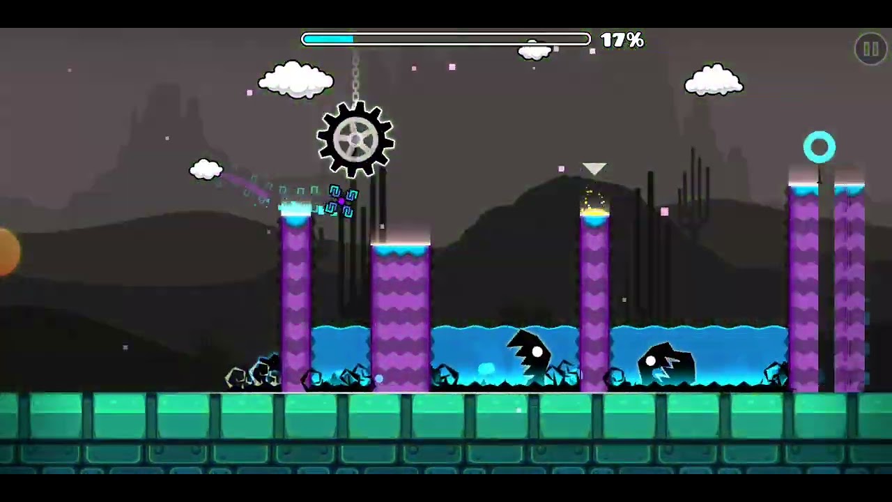 Geometry dash Subzero Press start 100% - YouTube