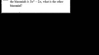 01   Algebra I   07   CA Algebra I  Simplifying expressions