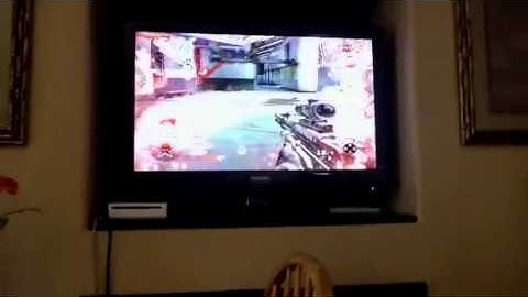 Epic no scope headshot kill on black ops