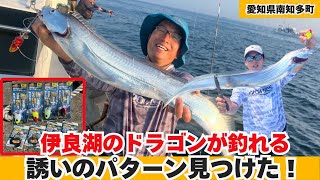 伊良湖のドラゴンを狙う！タチウオテンヤ徹底解説‼【フィッシングマスター】