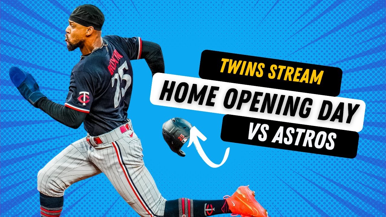 🔴 MN Twins vs Houston Astros Home Opening Day Live Stream Minnesota