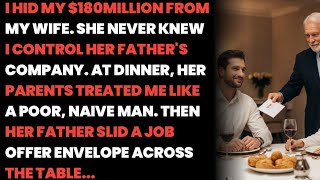 I HID MY 180MILLION FROM MY WIFE SHE NEVER KNEW I CONTROL HER FATHER S COMPANY