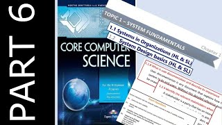 IB Computer Science Topic 1 Part 6: System Fundamentals with Past Paper Questions &amp; Answers