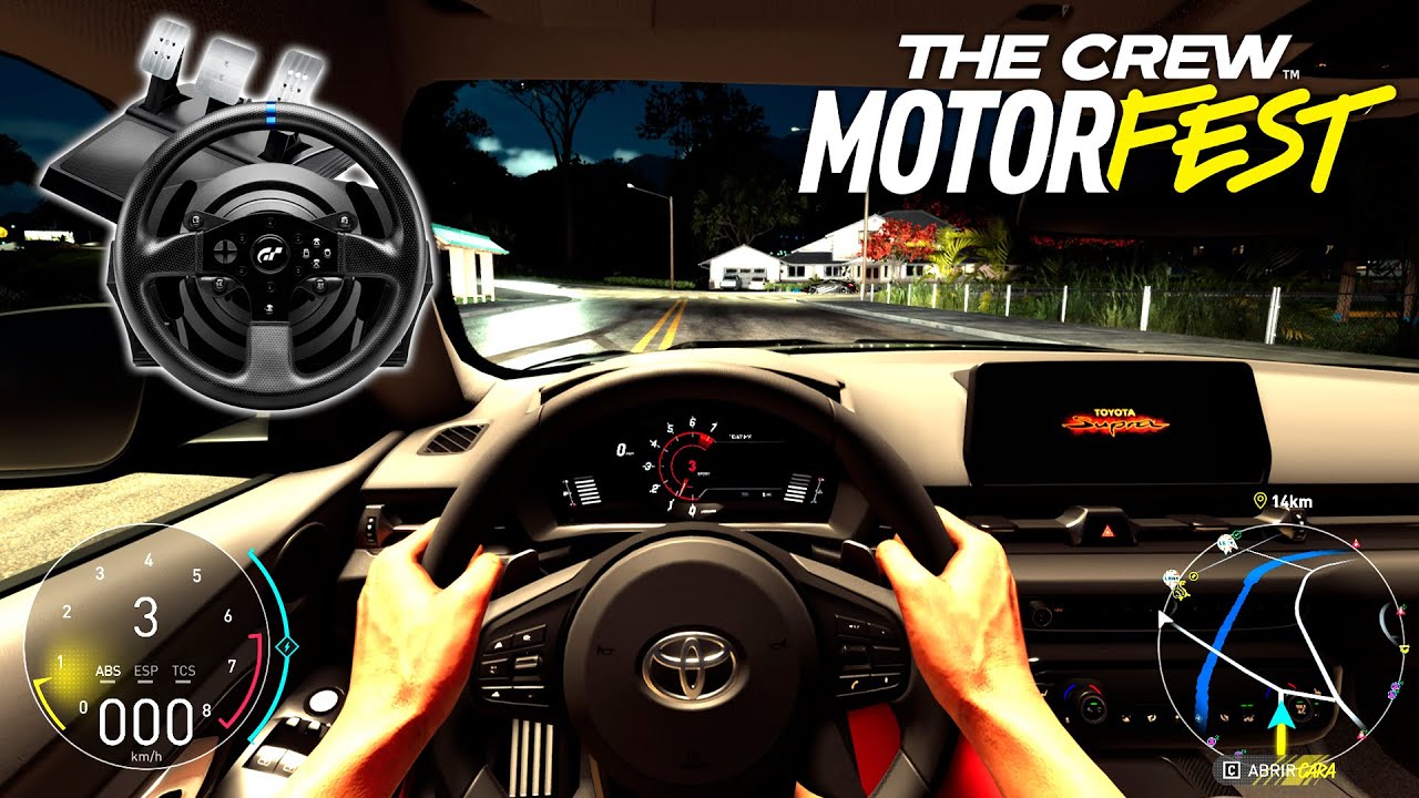 The Crew Motorfest é bom no VOLANTE?