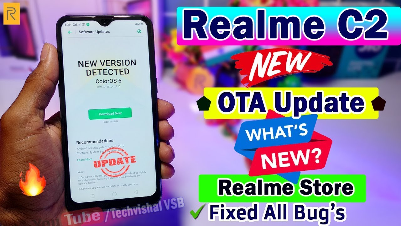 Realme C2 New OTA Software Update September | All New Features | Realme C2 New Update Today Design