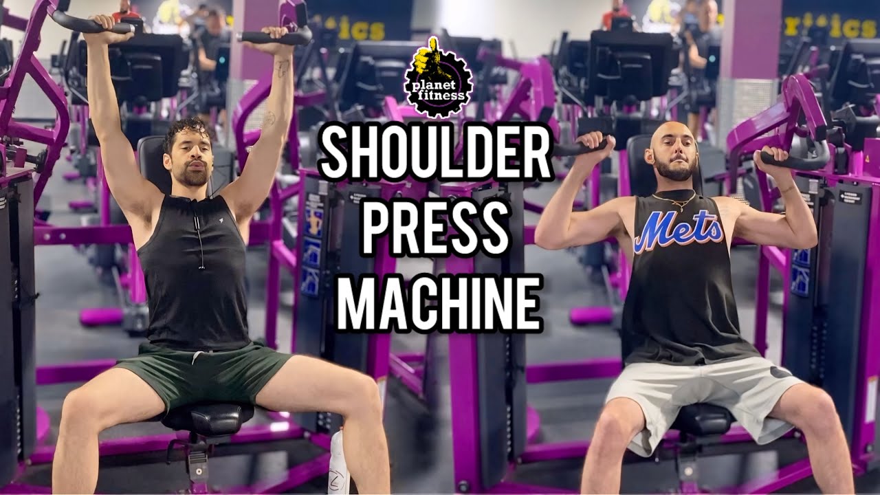 How To: Shoulder Press Machine | Planet Fitness