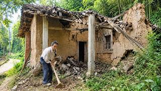 Betrayed by her husband, she returned home and turned an abandoned house into a dream home