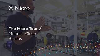 MicroTour 16 - Modular Clean Rooms
