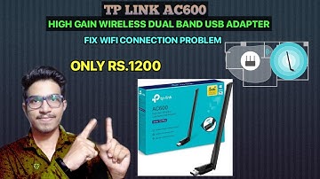 Unboxing Tp-link Archer T2U Plus AC600